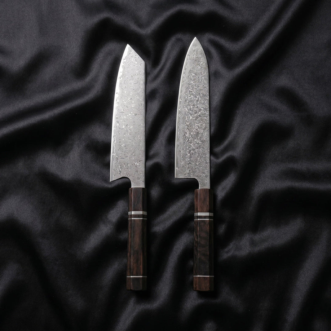 Ginrei Damascus Knife Set