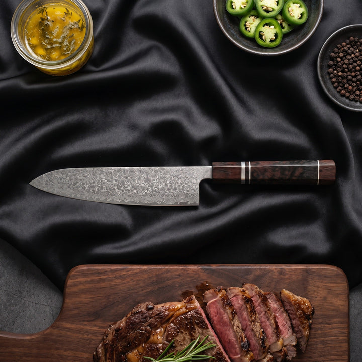 Ginrei Damascus Knife Set