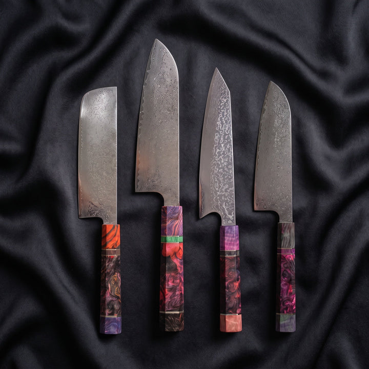 Kasumi Damascus Knife Set