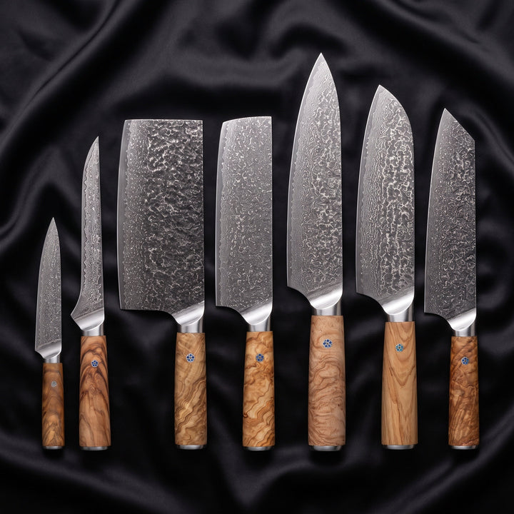 Nishiki Damascus Knife Set