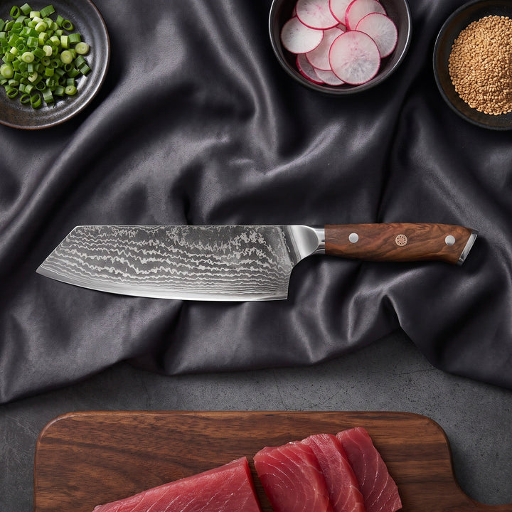 Okami Damascus Knife Set