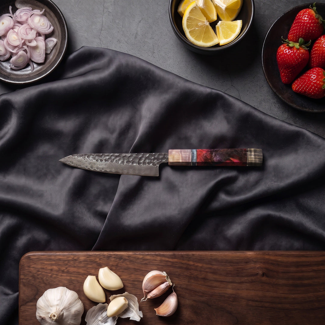 Rekka Damascus Knife Set