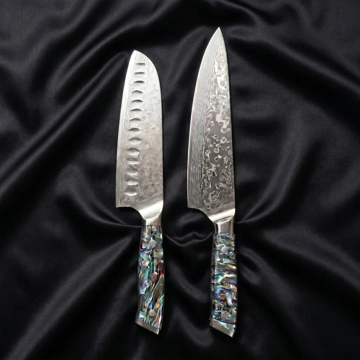 Sazanami Knife Duo (Gyuto &amp; Santoku)