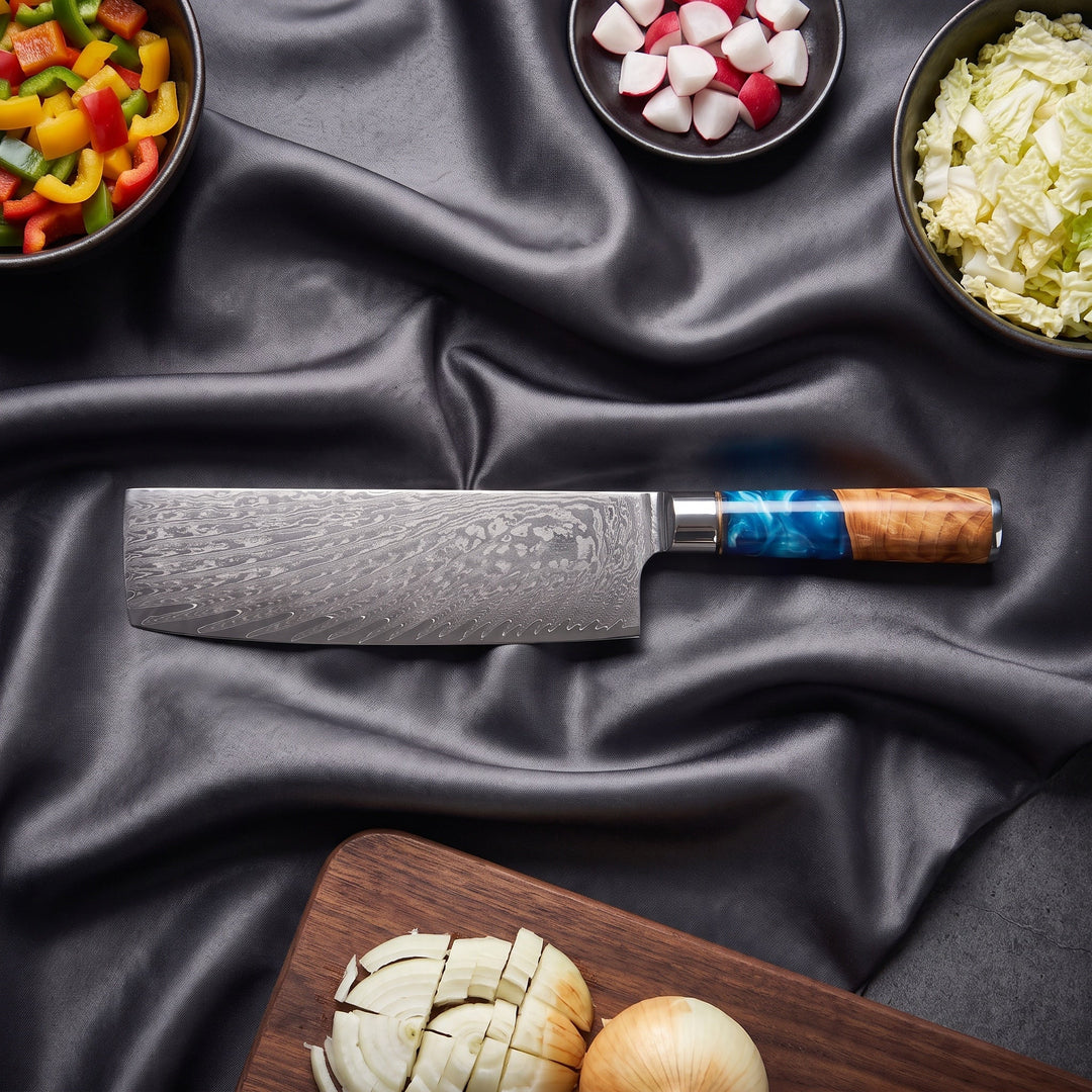Shion Damascus Knife Set