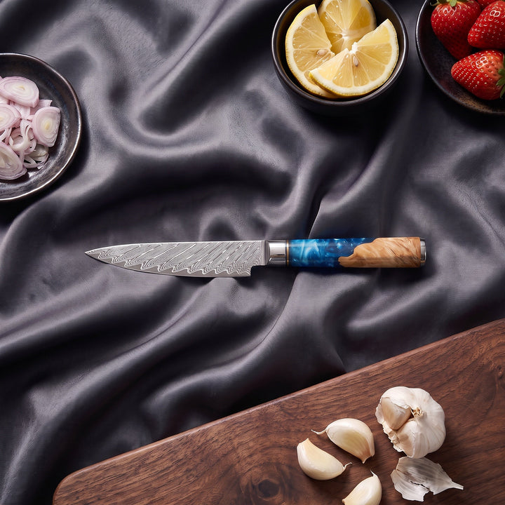Shion Damascus Knife Set