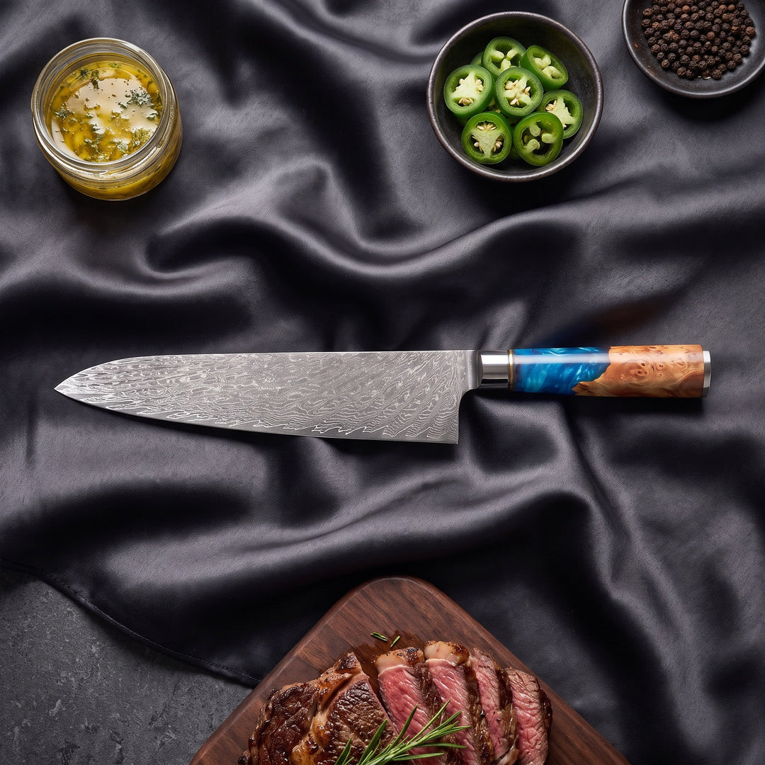 Shion Knife Trio (Gyuto, Nakiri &amp; Petty)