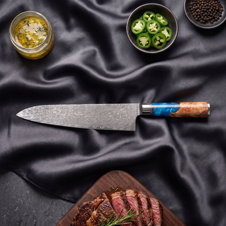 Shion Knife Trio (Gyuto, Nakiri &amp; Petty)