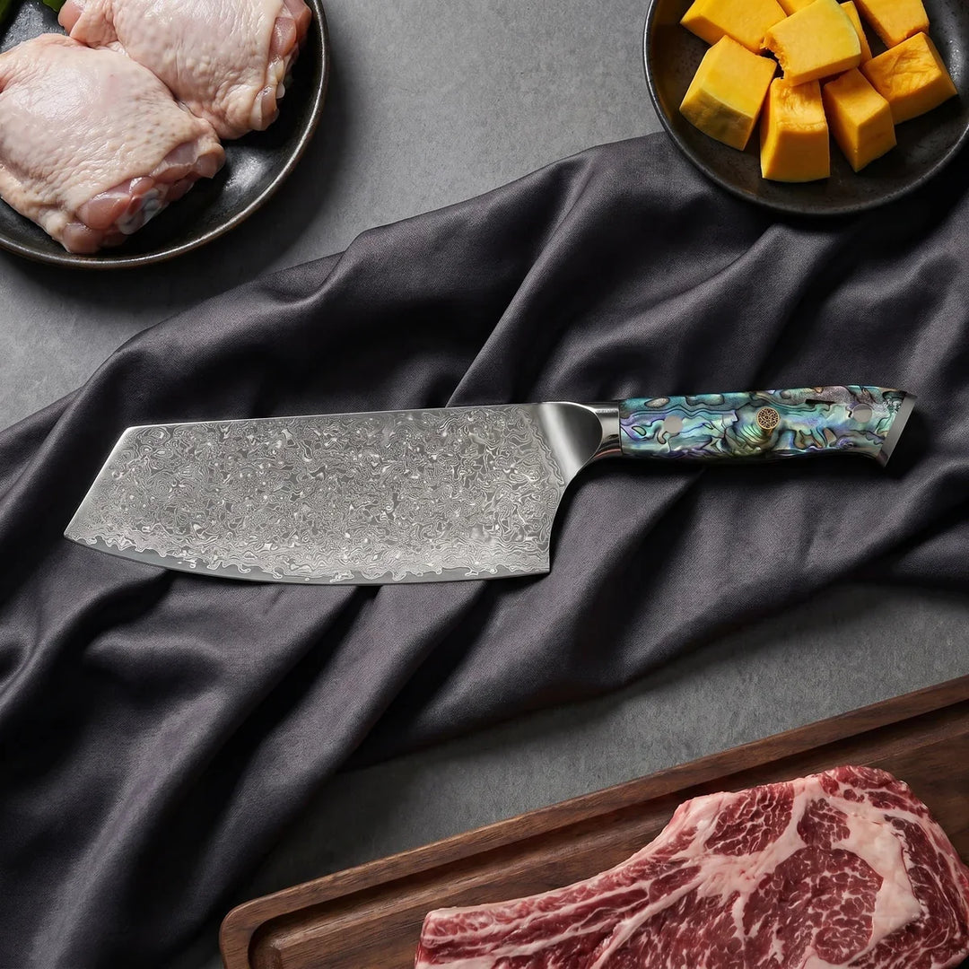 Shizuku Damascus Knife Set