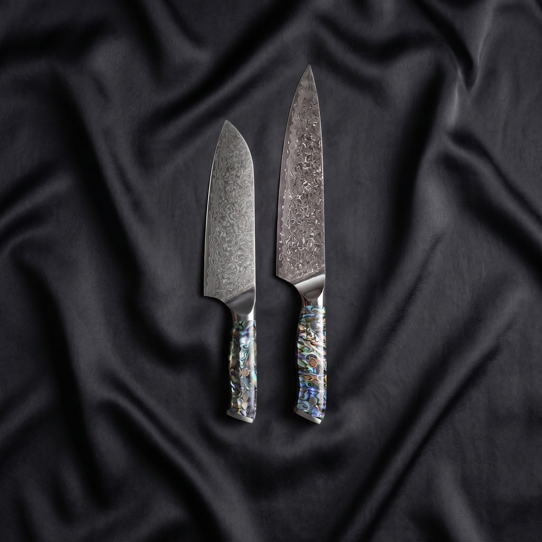 Shizuku Knife Duo (Gyuto &amp; Santoku)