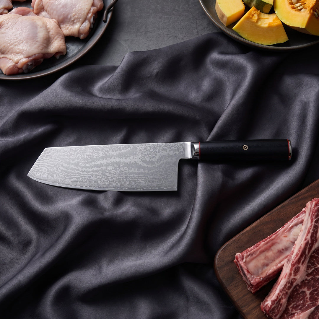 Tsurugi Damascus Knife Set