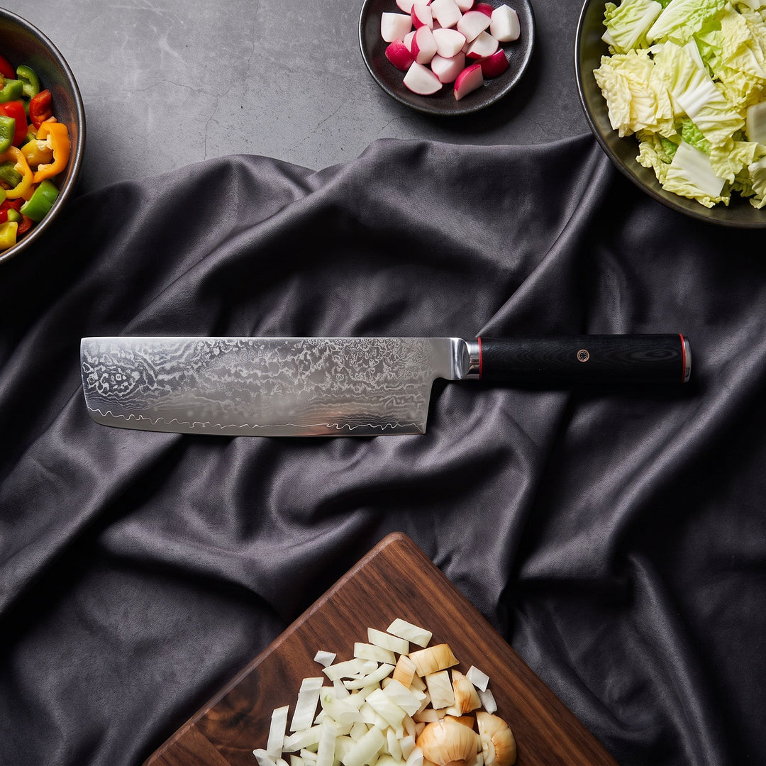 Tsurugi Damascus Knife Set